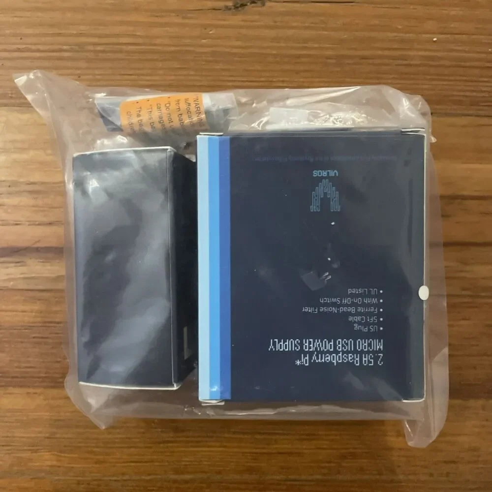 Vilros Raspberry Pi Zero W Starter Kit Sealed Black Case Power Supply NWT